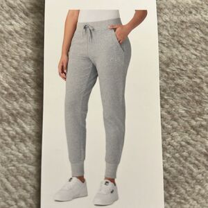 Fila Rib Cuffed Jogger Pants Elastic Tie Waist